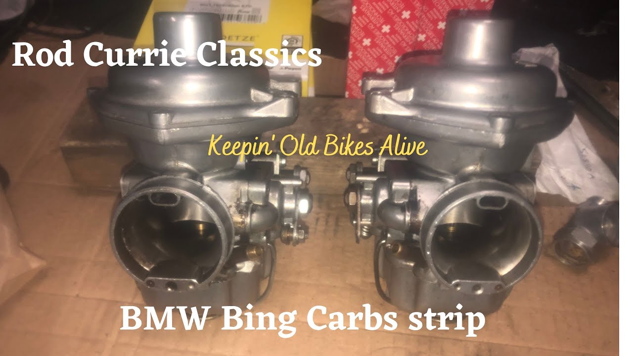BMW Carb strip and rebuild.