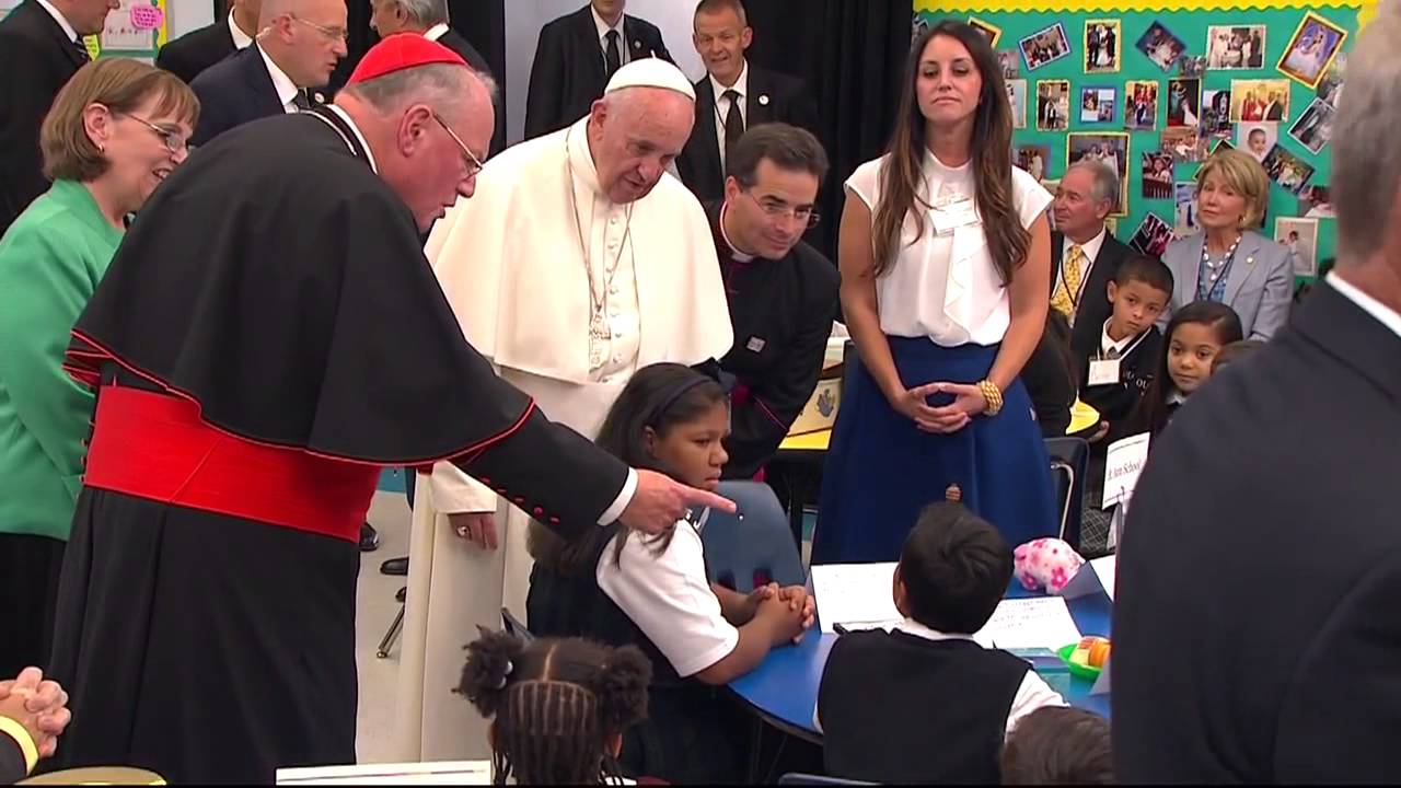 Pope Francis Visits School in East Harlem