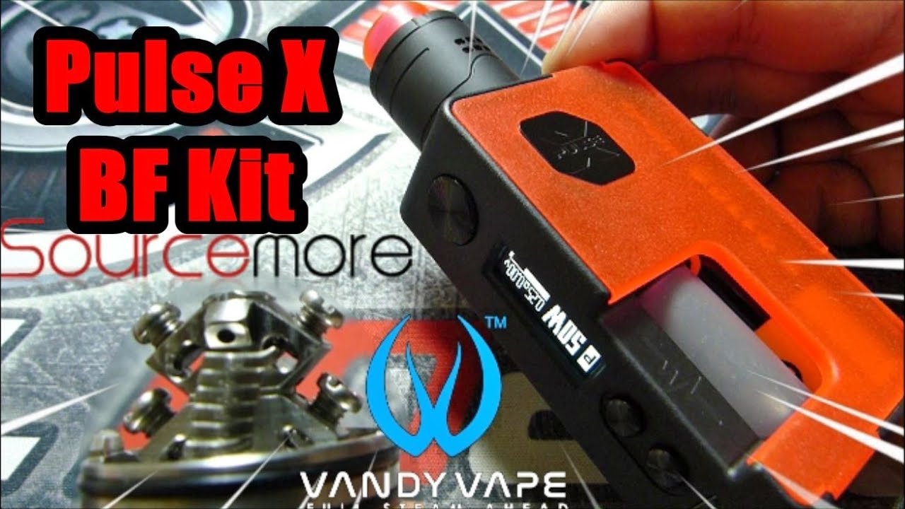 Kit Pulse X 90W BF + Pulse X RDA Vandy Vape
