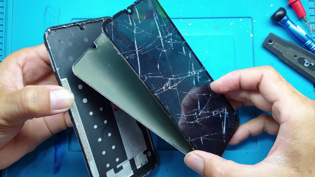 Samsung Galaxy A12 Screen, LCD Replacement Repair/ Ekran almashtirish/ Замена экрана Samsung A12