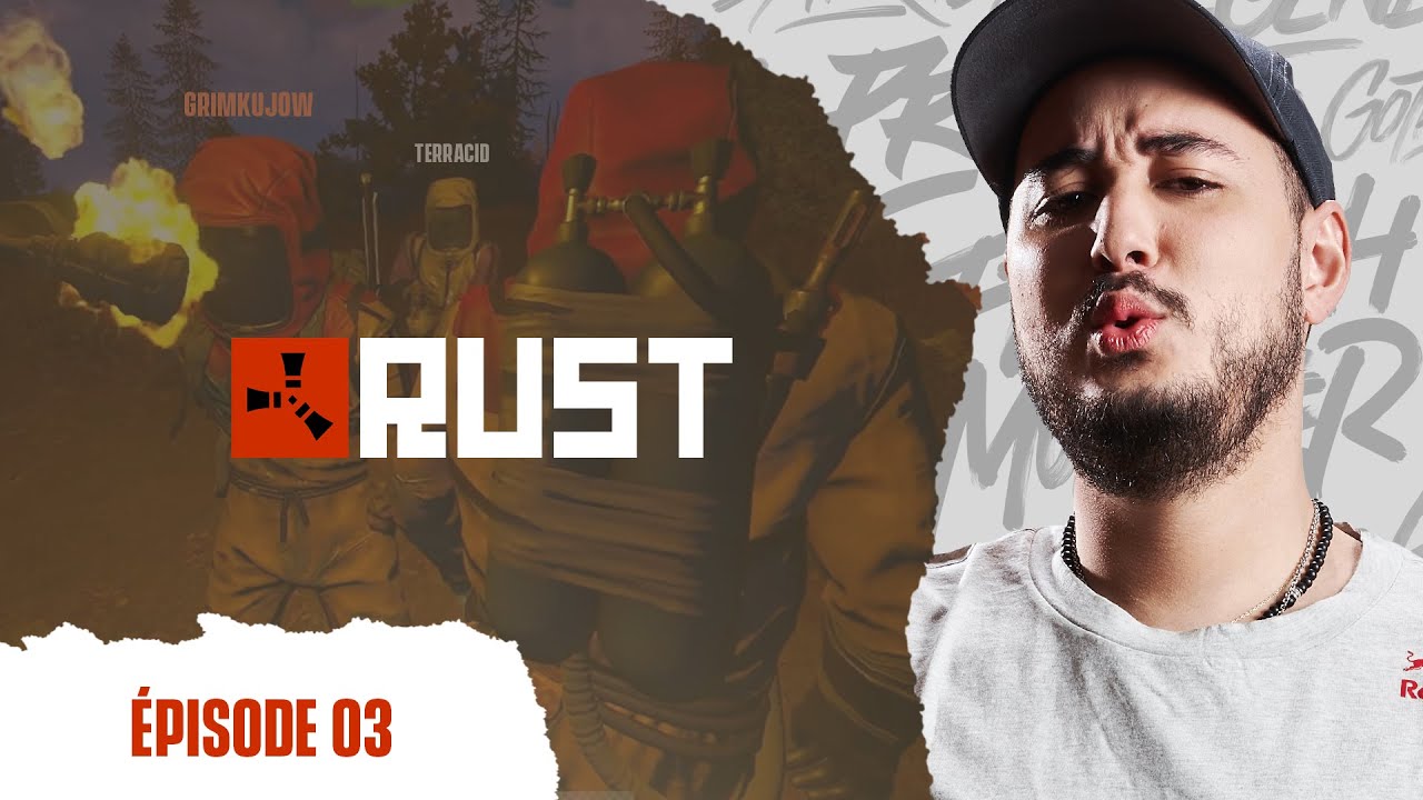 AVENTURE RUST RP #3 (avec Nikof, Itachi & Mys) - Live Complet GOTAGA