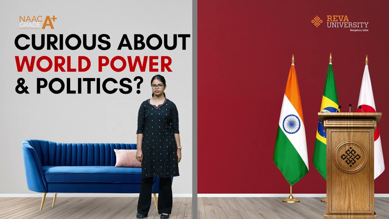 Decode World Politics - Lead the Future | School of Geopolitics and Public Policy | REVA University