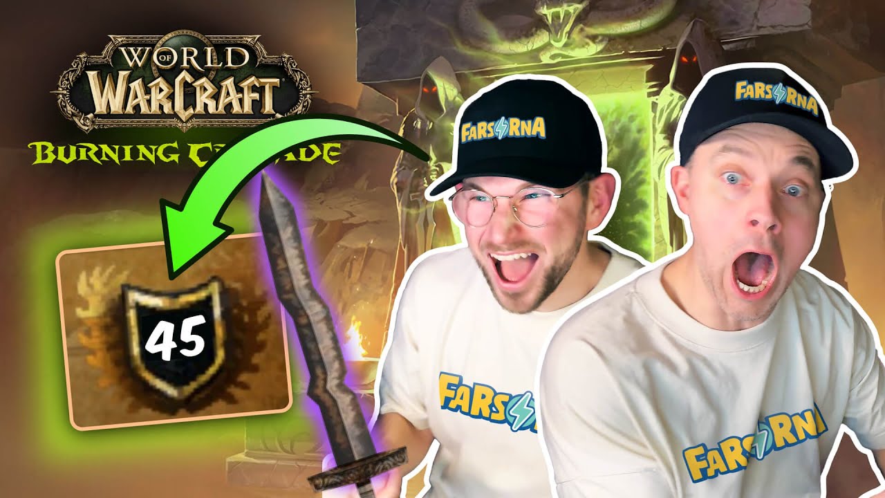 Wow TBC Anniversary - Resan mot level 70!