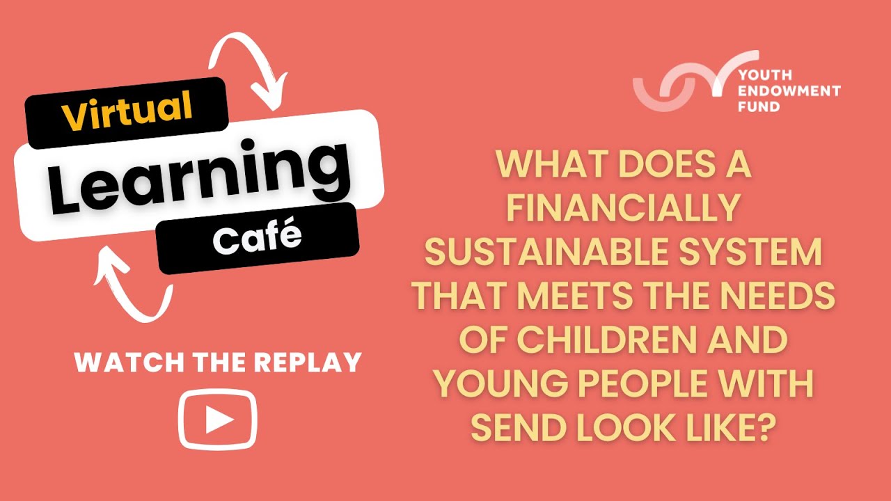 Virtual Learning Café: Financially sustainable system that meets the needs of children with SEND