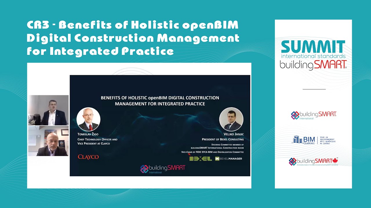 CR3 - Benefits of Holistic openBIM Digital Construction Management for Integrated Practice