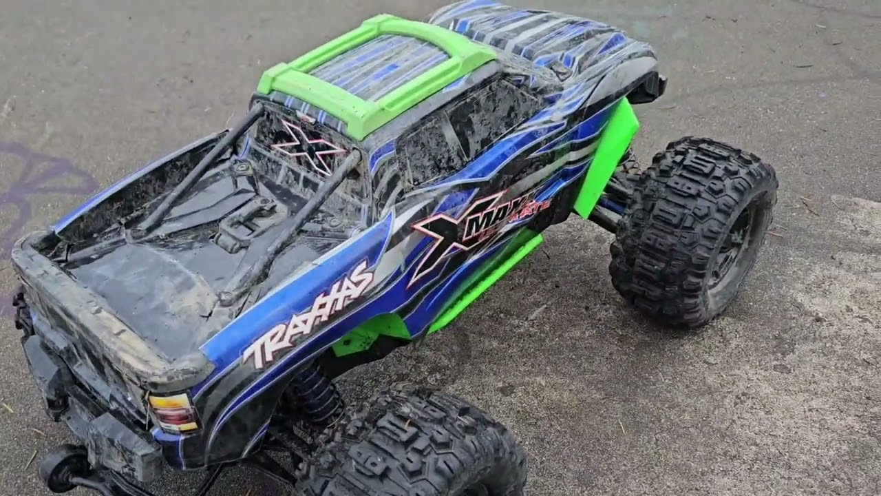 Traxxas X Maxx @TheLoopOfDeath с XRT 8S 3S Big Rock! Знаешь, мне страшно 😱