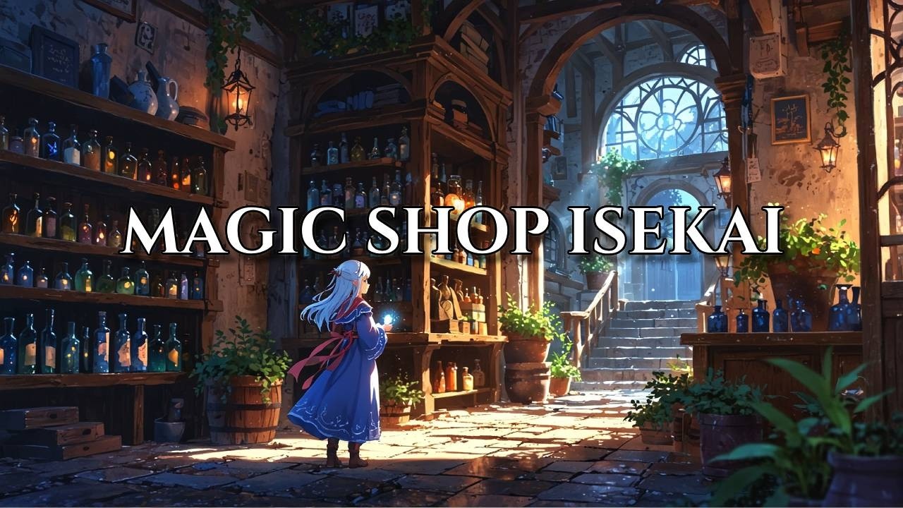 Isekai Medieval Magic Shop Music – Fantasy Lute, Mystic Potion Room & Cozy Kingdom Ambience