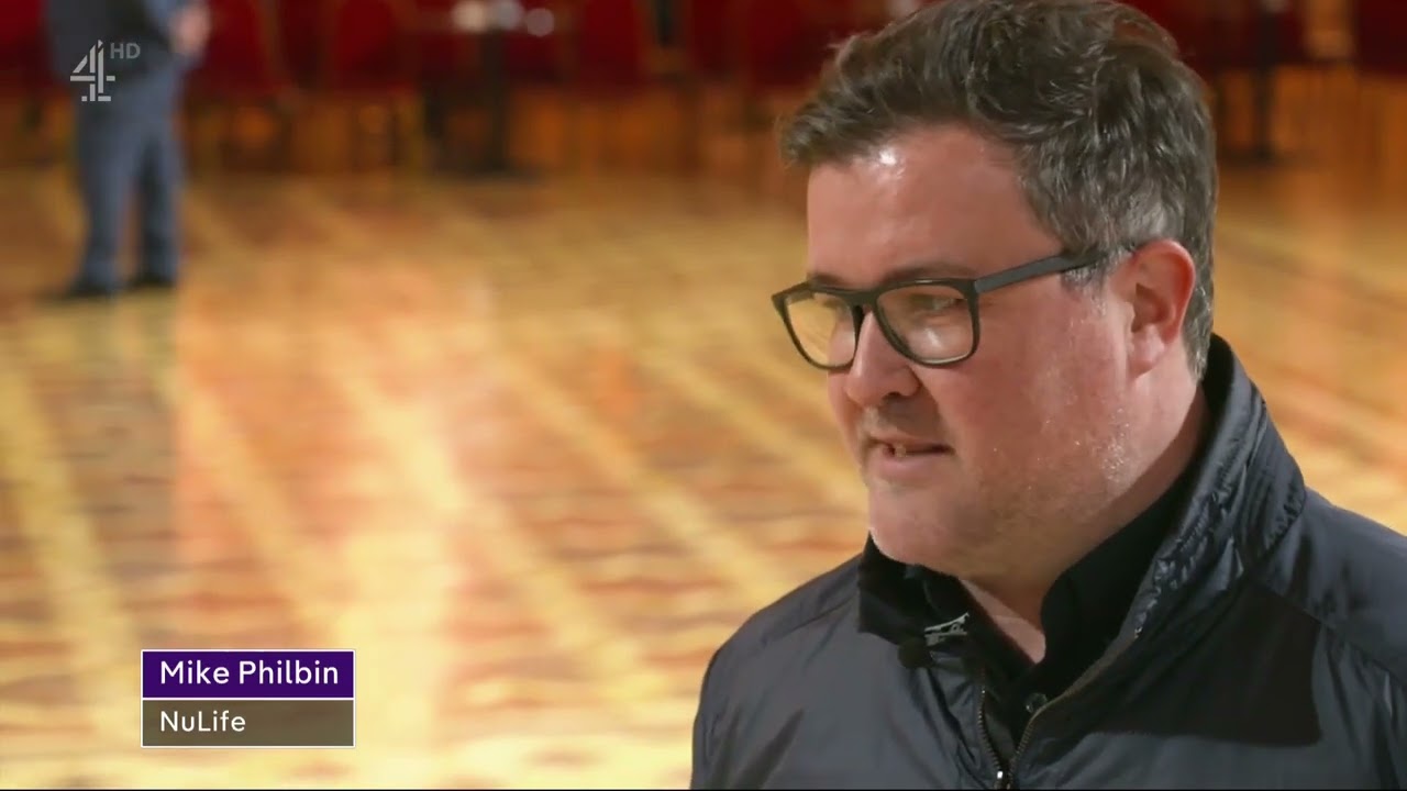 Our Channel 4 segment on The Blackpool Tower Ballroom restoration