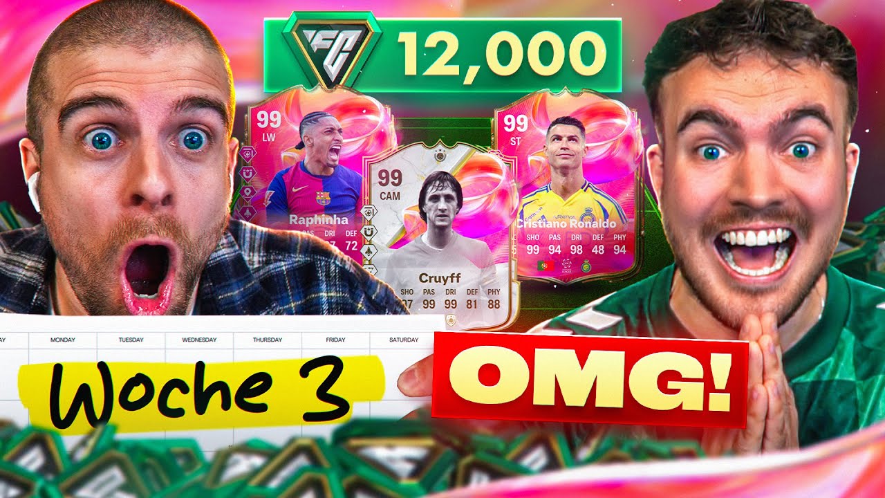 Wieder NEUER REKORD !! 💥🐐 5 WOCHEN FUTTIES - WER erreicht MEHR auf NEUEM ACCOUNT in FC 25 🔥🤯