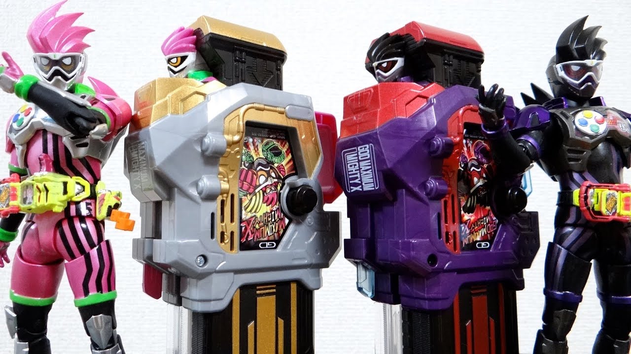 【二人のマキシマム】音声比較レビュー！ゴッドマキシマム VS マキシマムマイティXガシャット 仮面ライダーエグゼイド & ゲンム