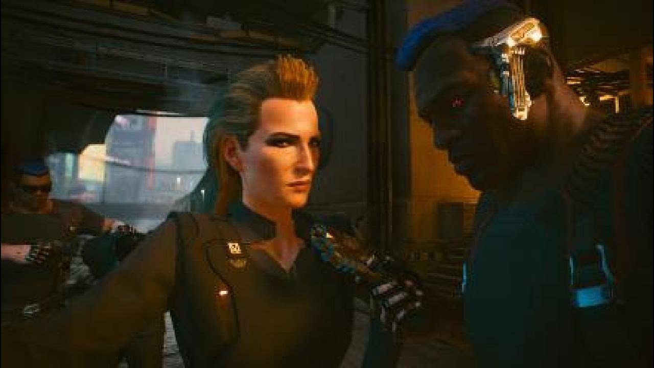Meredith Stout Interrogation Scene - Cyberpunk 2077