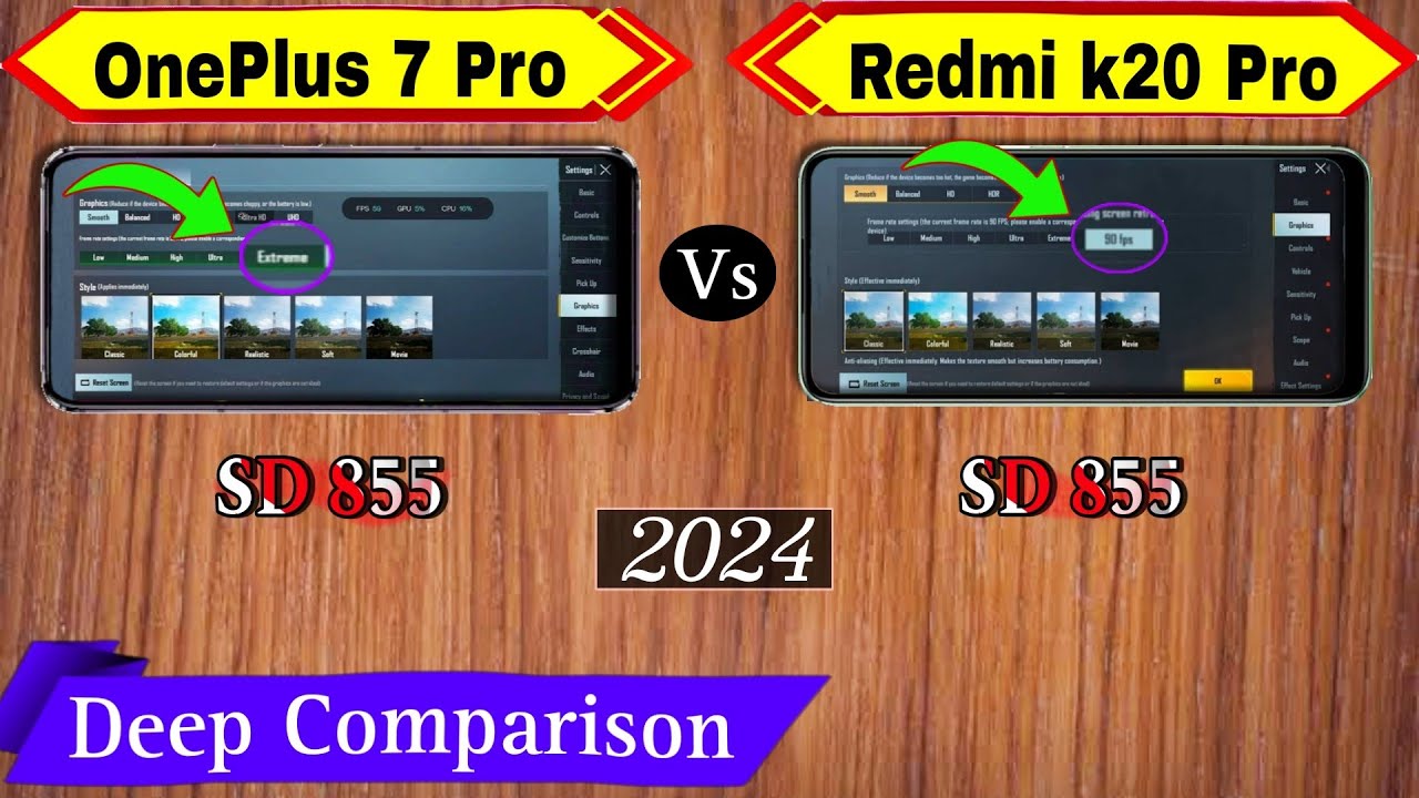 Oneplus 7 Pro vs Redmi k20 pro Comparison in 2023 🤔 Oneplus 7 Pro Vs Redmi k20 Pro 2023 Pubg Test