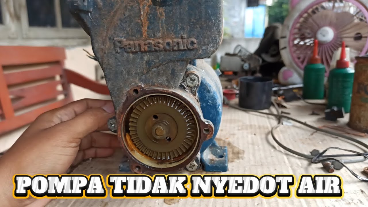 Cara Ganti Seal Pompa air Panasonic Mudah Air langsung kencang