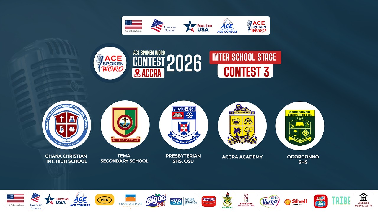 ACE SPOKEN WORD CONTEST 2026 || INTER-SCHOOLS, ACCRA