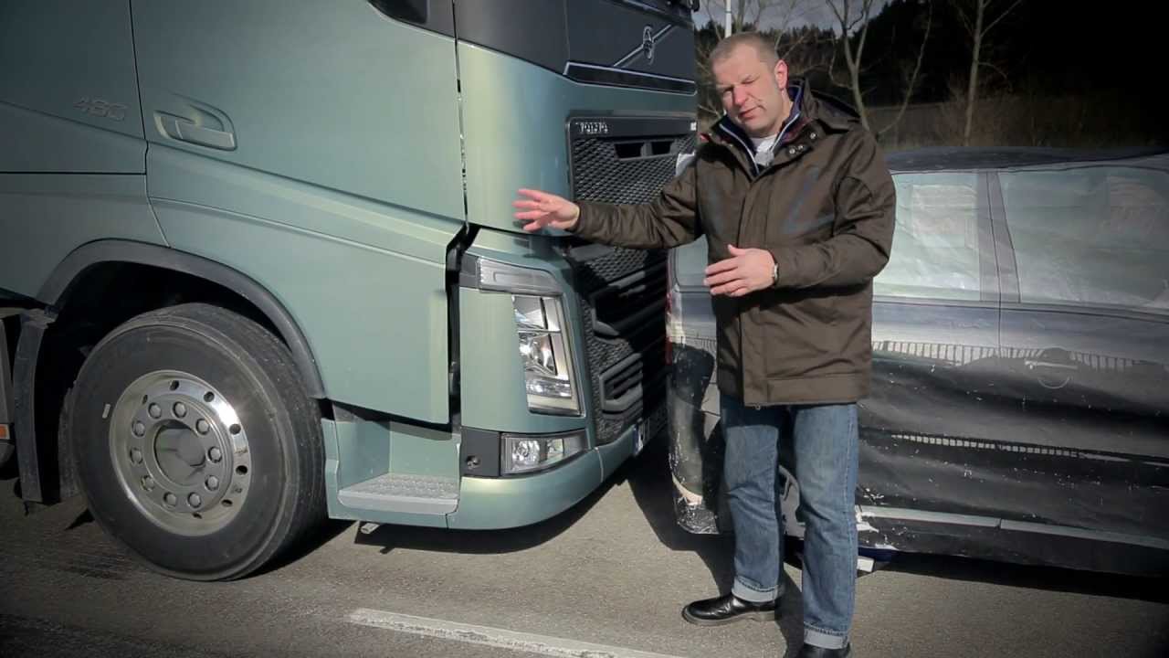 Volvo Trucks - Testing Collision Warning with Emergency Brake - 