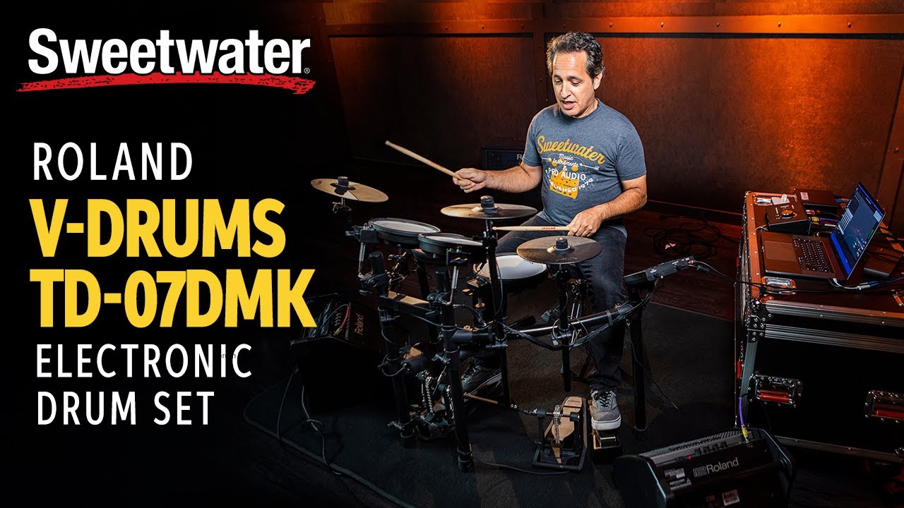 Roland V-Drums TD-07DMK Electronic Drum Set Demo