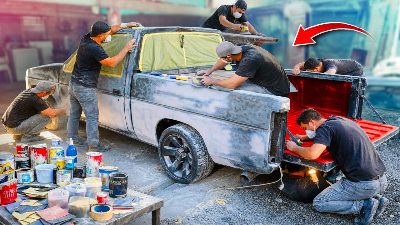 M&Aacute;S AVANCES en CARROCER&Iacute;A de PICKUP D21 La CHANATA
