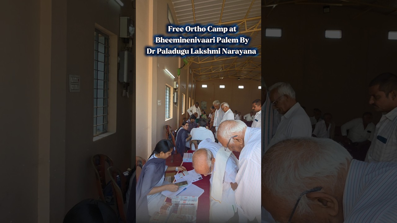 Free Orthopedic Camp in Bheeminenivari Palem | Bone Density Scan Worth ₹2500 Free 