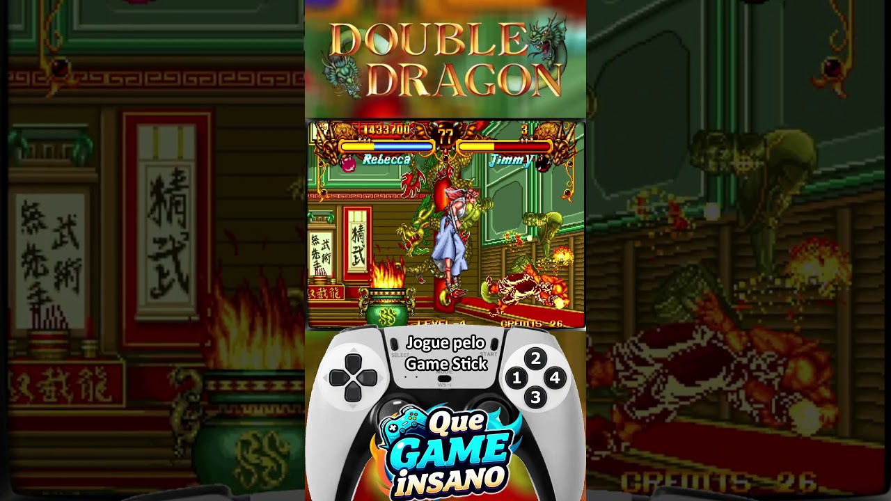 Double Dragon Arcade 1995 — Играйте за Ребекку