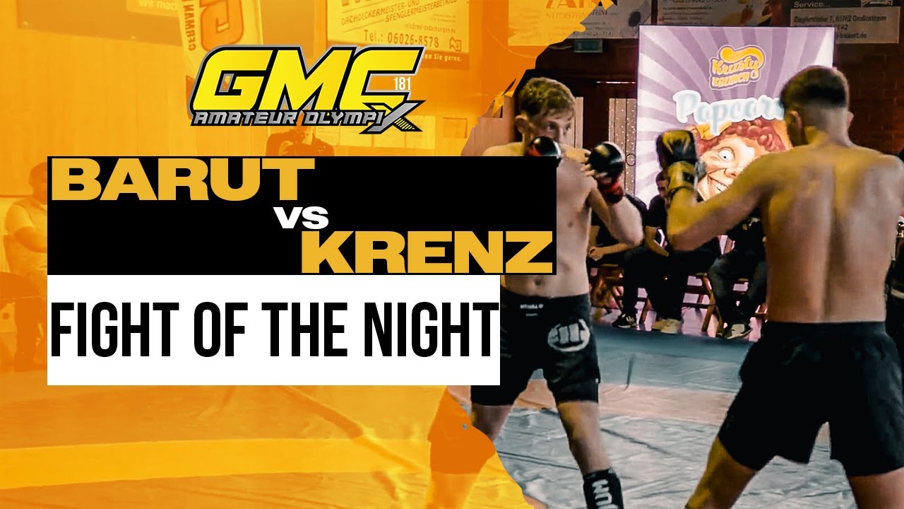 Murathan Barut vs Erik Krenz | FIGHT OF THE NIGHT | GMC OlympiX 181 | Aschaffenburg🥊