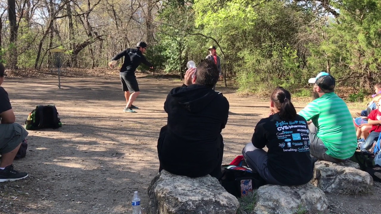 Eric Oakley and Tina Stanaitis Disc Golf Clinic