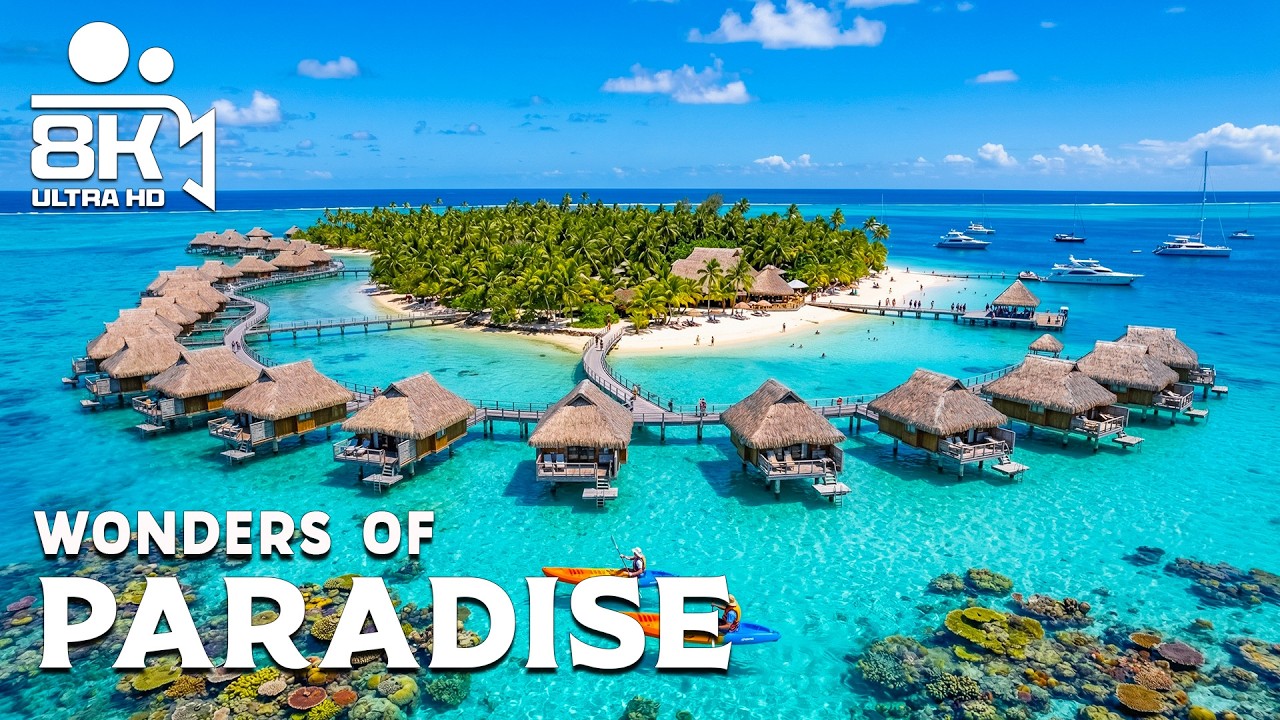 Wonders of Paradise – Explore Crystal Waters, Palm Beaches, and Tropical Calm | Travel Video 4K