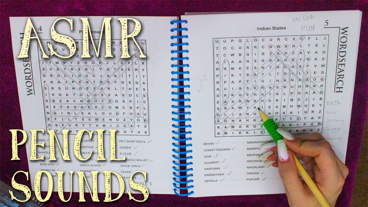 ASMR WRITING SOUNDS WITH WHISPERING
