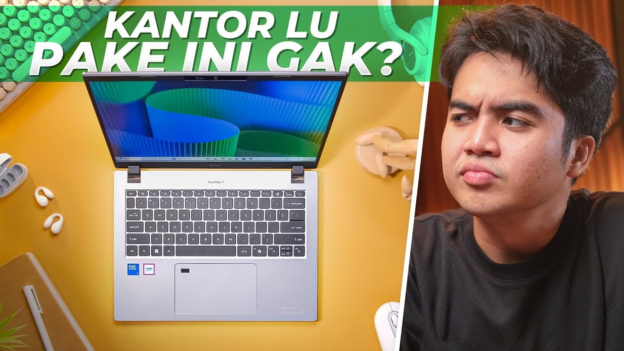 Laptop Wajib Buat Ngantor dan Bisnis | Acer Travelmate X14
