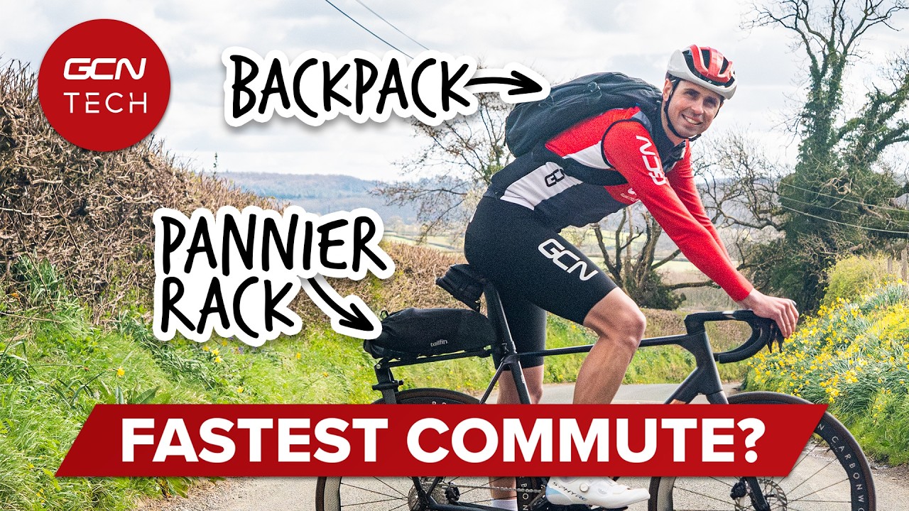What Is The Best Bag For Commuting By Bike? Backpack Vs Pannier Rack!