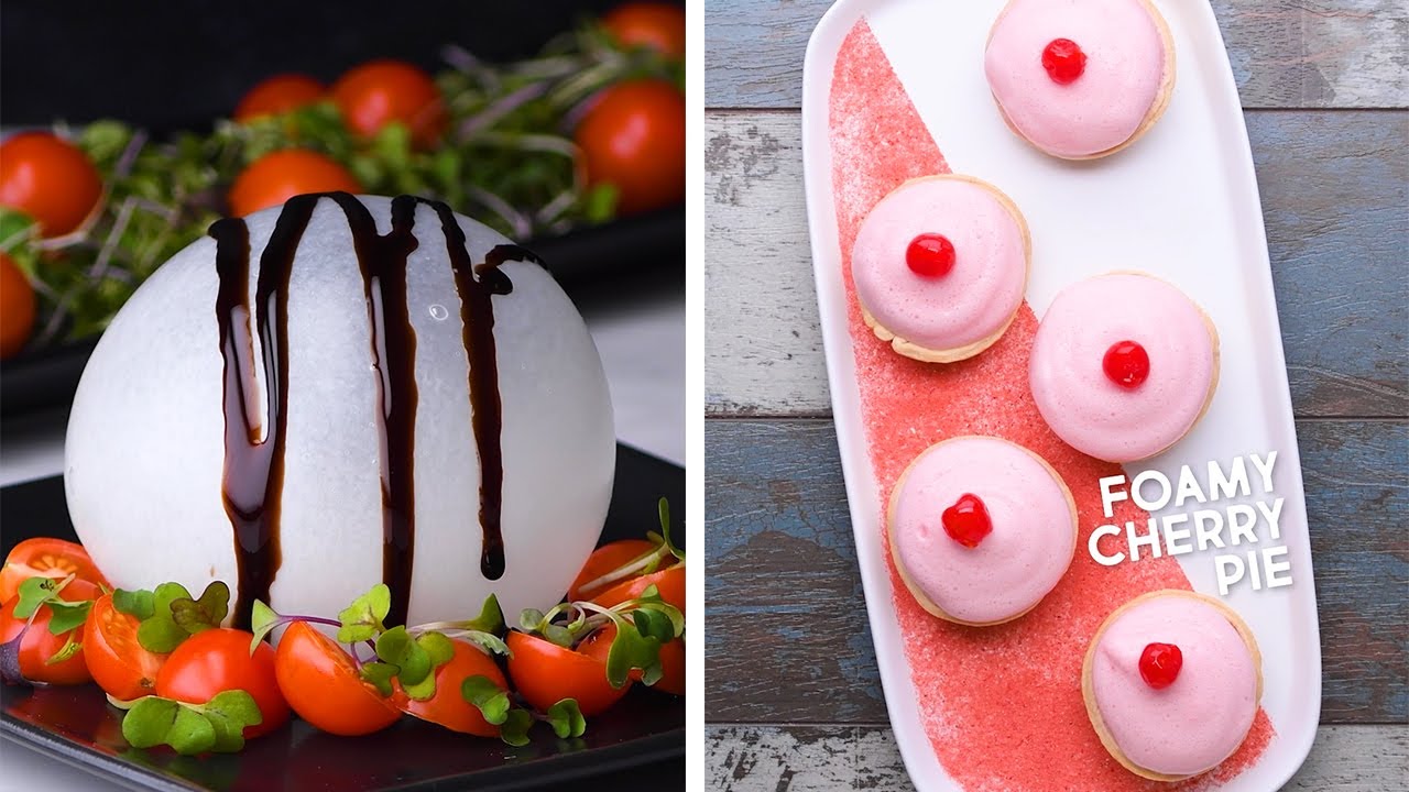 10 Easy Molecular Gastronomy Techniques! So Yummy