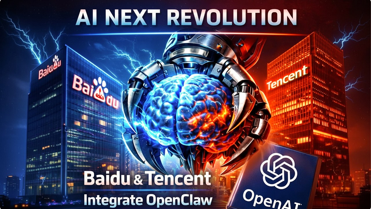 AI Next Revolution: Baidu and Tencent add OpenClaw to Their Systems