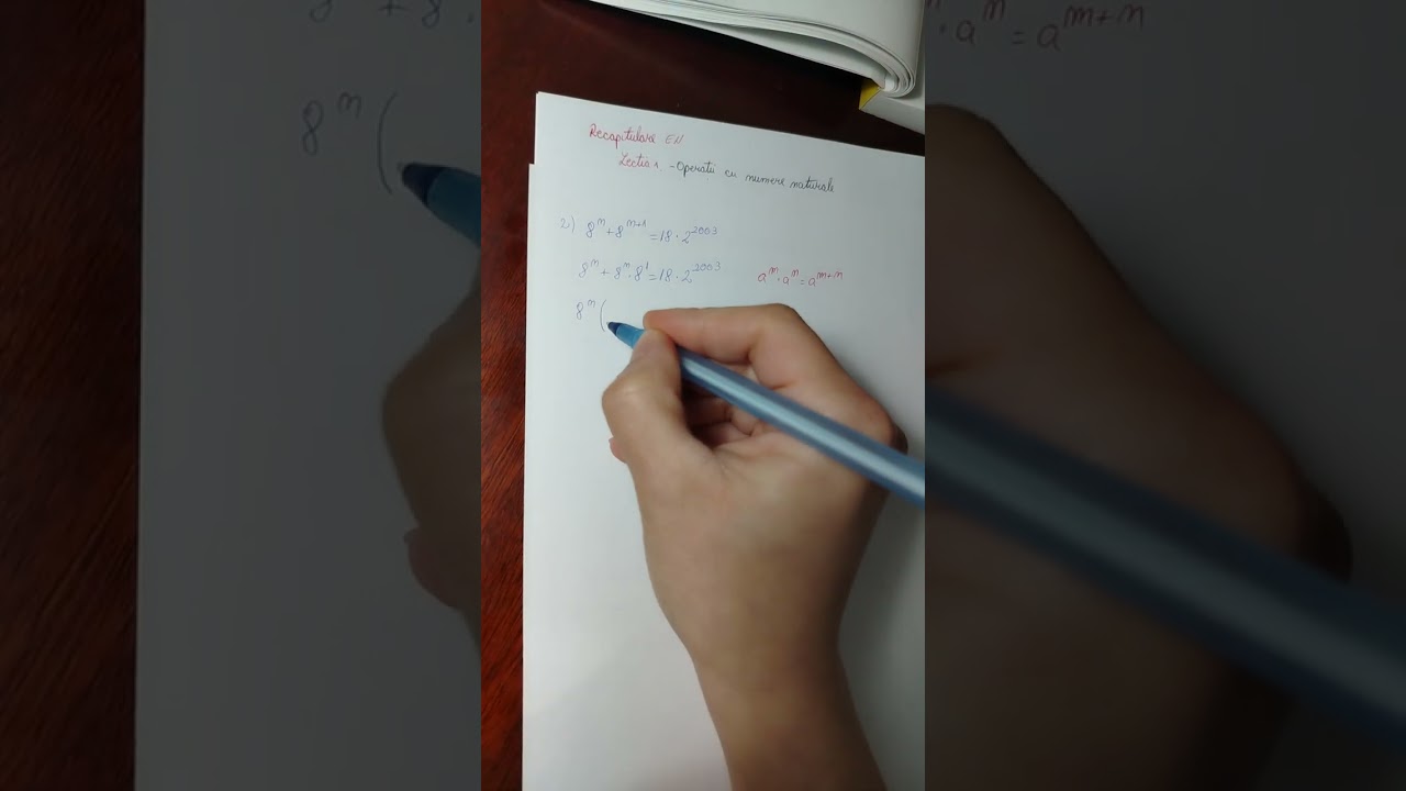 Recapitulare Evaluarea Nationala - operații cu numere naturale - Tema 1