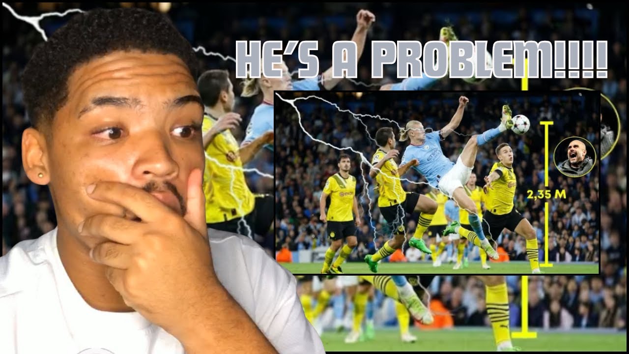 The Norwegian Robot!!Reacting To Erling Haaland For The First Time