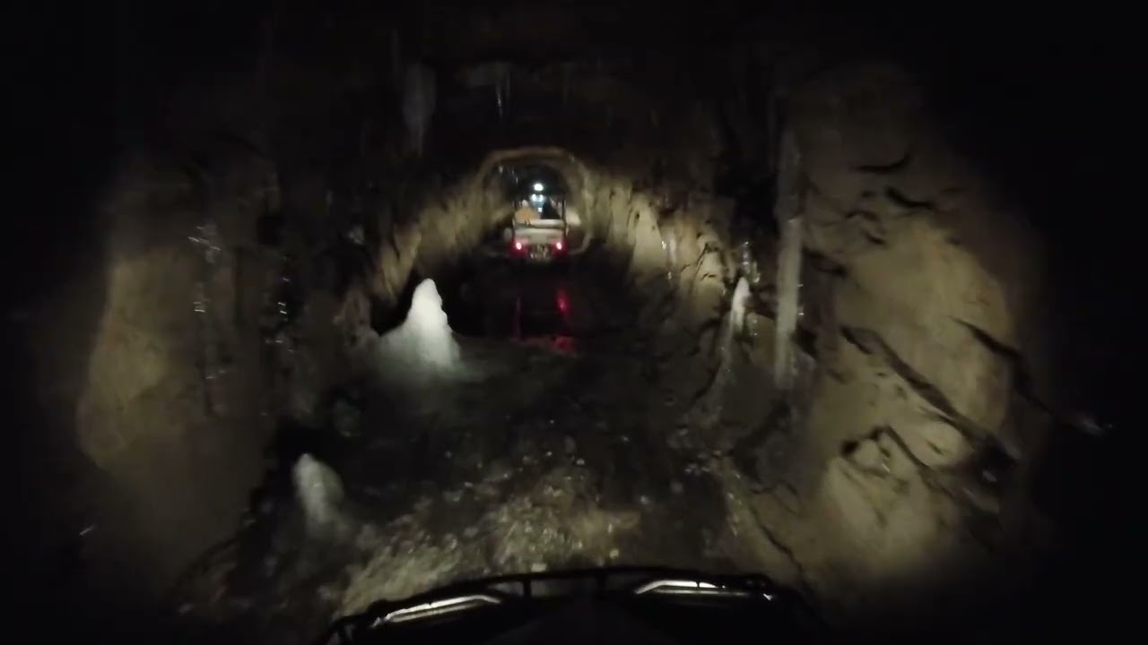 Riding the Lost Trails Tunnel in the Winter