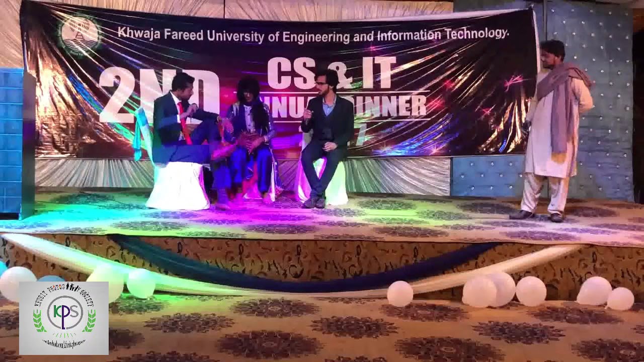 KFUEIT interview funny skit by  students officially video by KPS  |Annual Dinner 2018