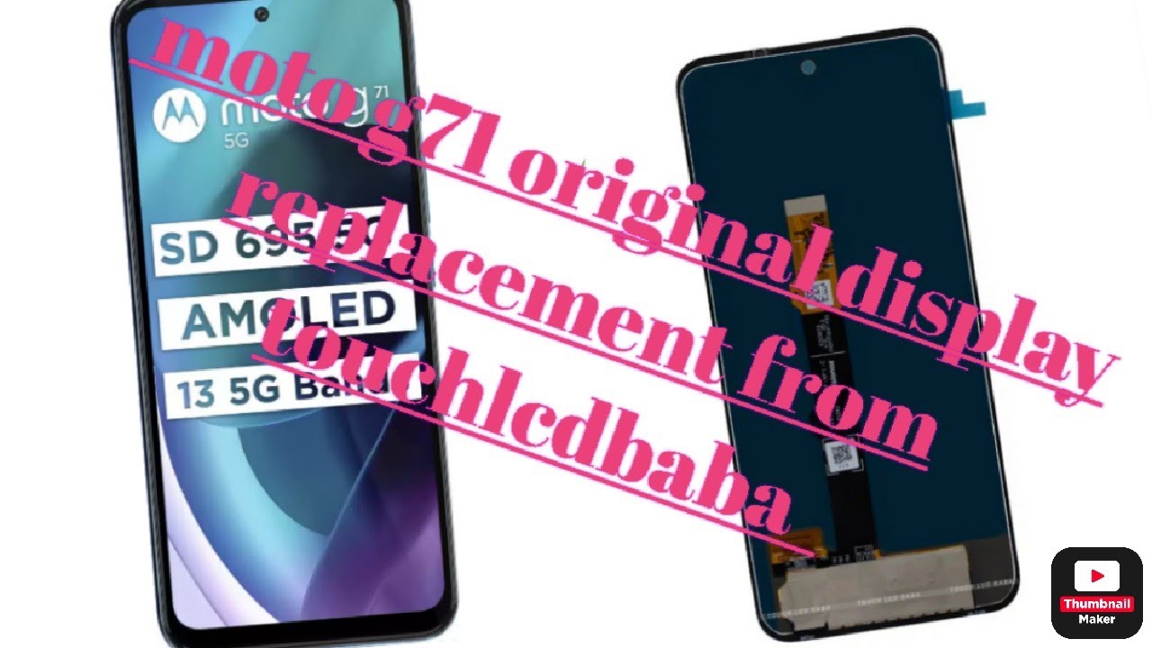 Moto g71 original display Unboxing from touchlcdbaba