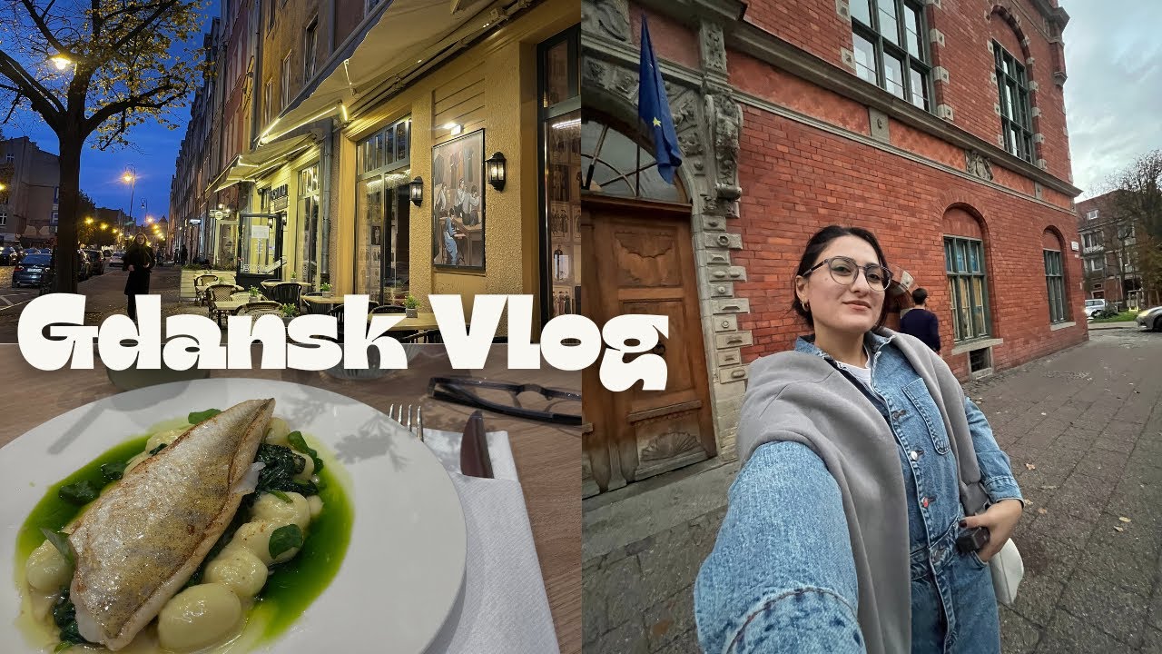 Gdansk'da ilk görəcəyim işlər🗺, UNİ, solo Old Town turu🤳🏻🛕 Bir həftəmi vlogladımmm
