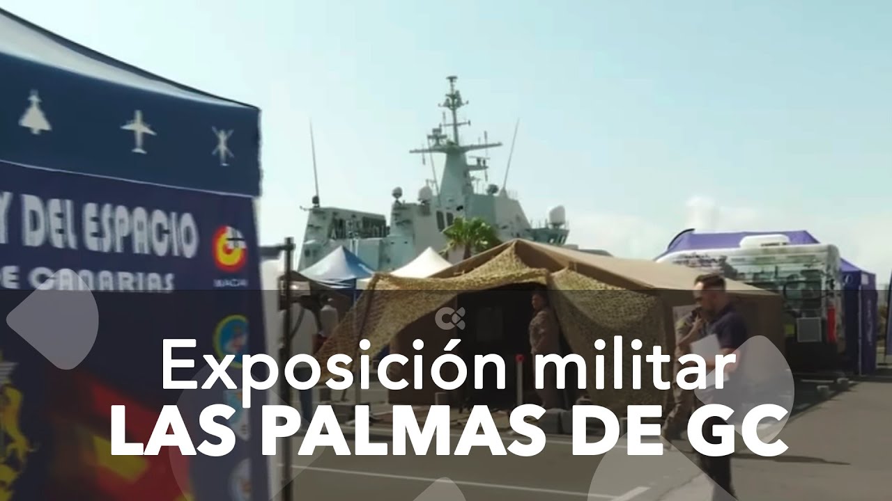 Exposición militar en LPGC