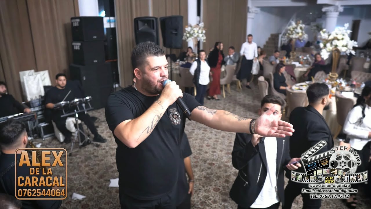 🔵Live 🎤Alex De La Caracal ❎ Tu Cu Mine De Mana Si Atat ❤️ @ Nunta Cristina & Adrian🔥