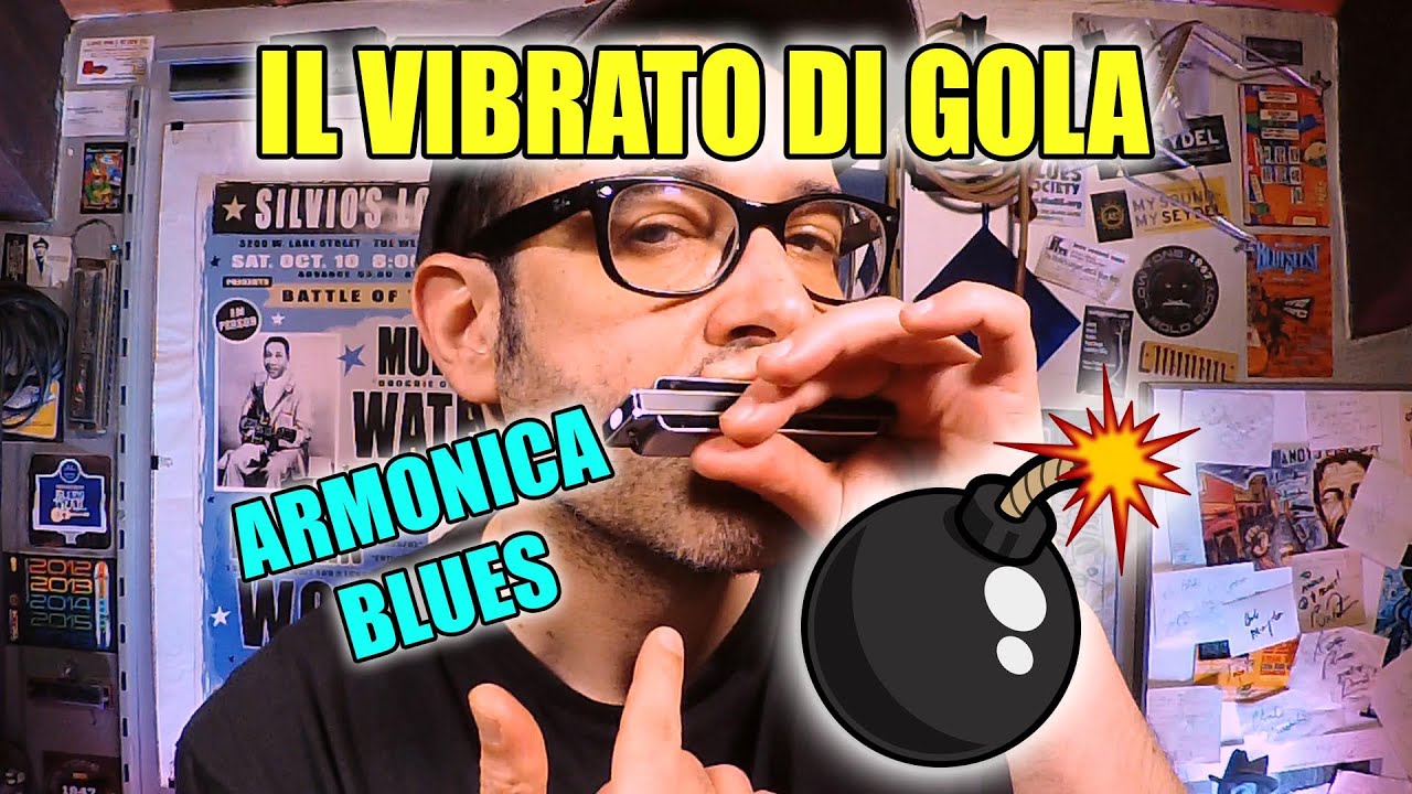 Come fare il vibrato di gola con l'armonica | Easyharp | Armonica blues tutorial