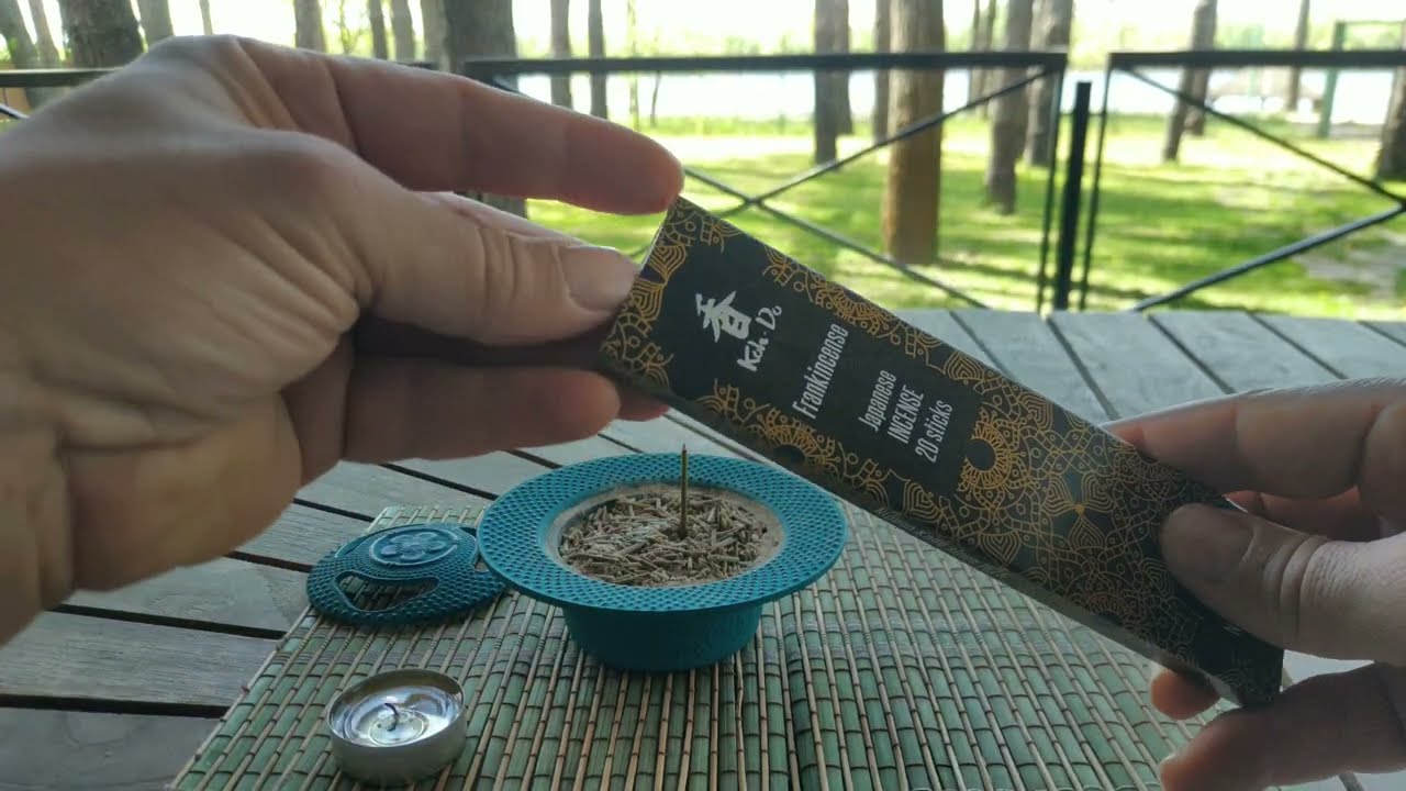 Japanese incense Nippon Kodo Morning star Frankincense 20 sticks (not factory packaging)