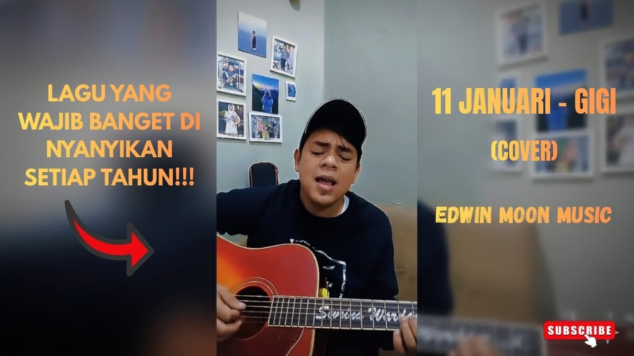GIGI - 11 JANUARI | (COVER) By Edwin Moon Music