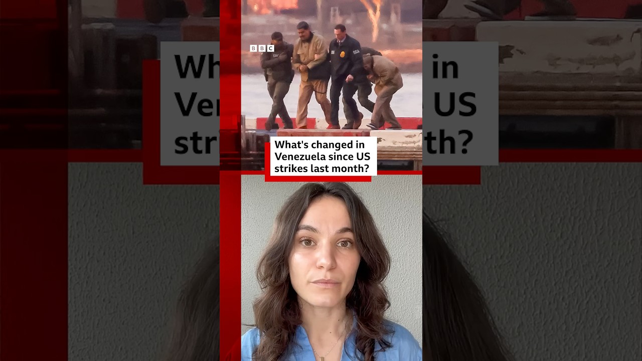 What&rsquo;s happened in Venezuela since the US seized President Nicol&aacute;s Maduro? #Venezuela #BBCNews
