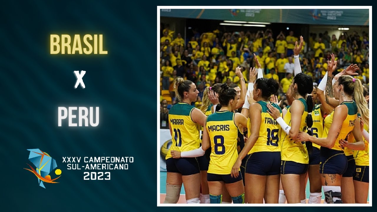 🏆Brasil X Peru | MELHORES MOMENTOS | Sul-Americano de Vôlei Feminino 2023