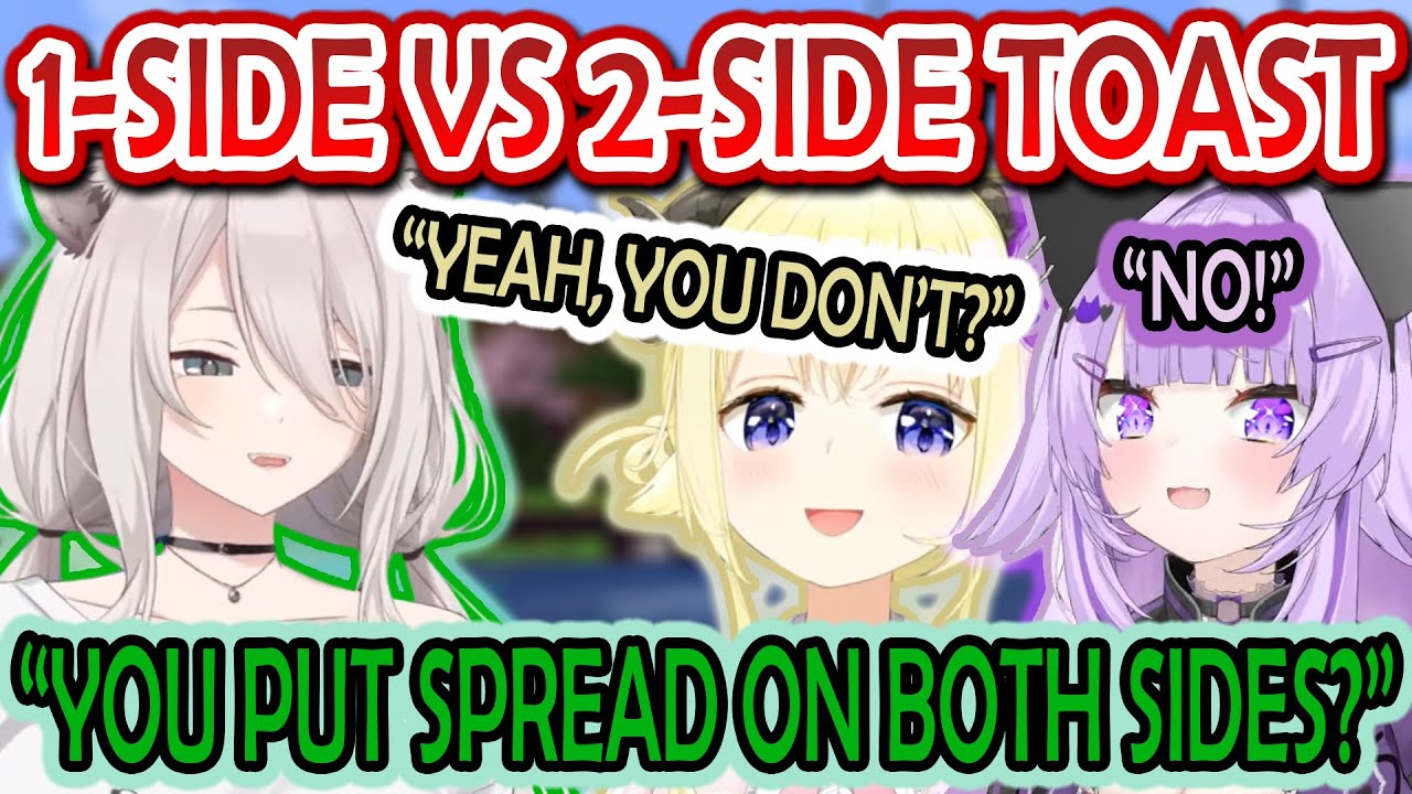 Okayu, Watame, & Botan's Breakfast Talk Turns Into Toast Debate