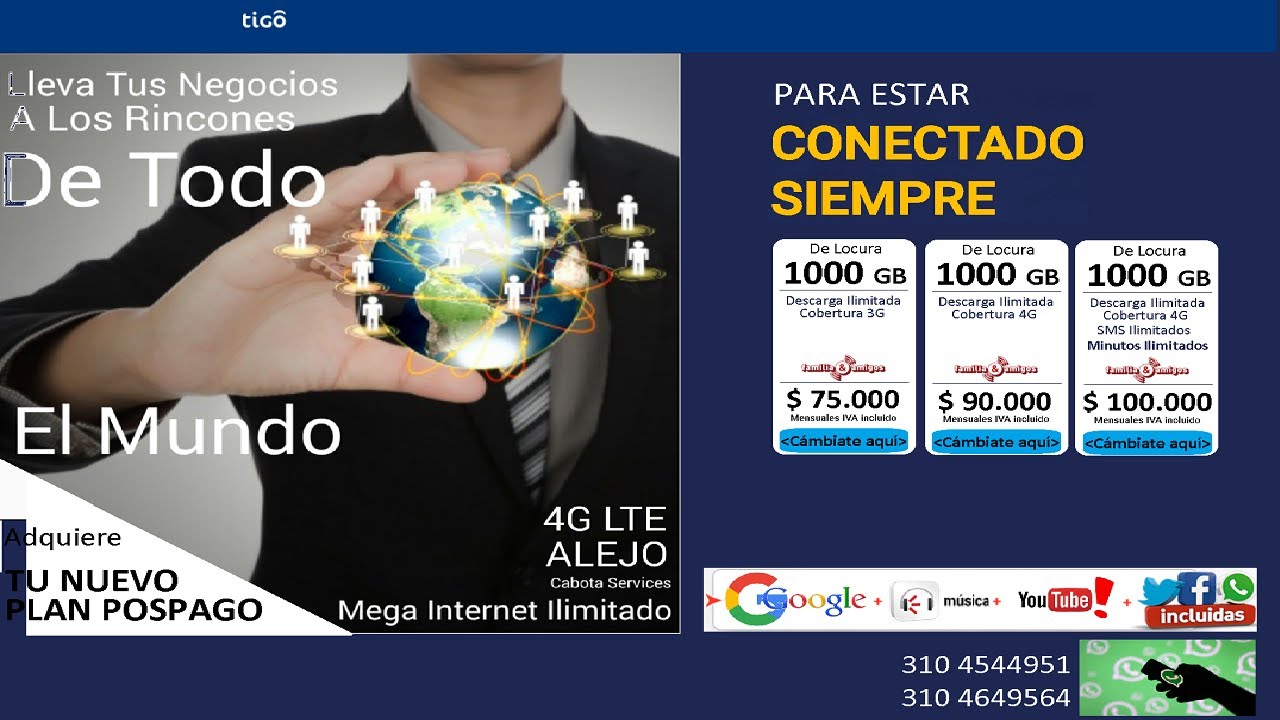 Internet Ilimitado Para Colombia Y Mejor Plan De Datos 2023