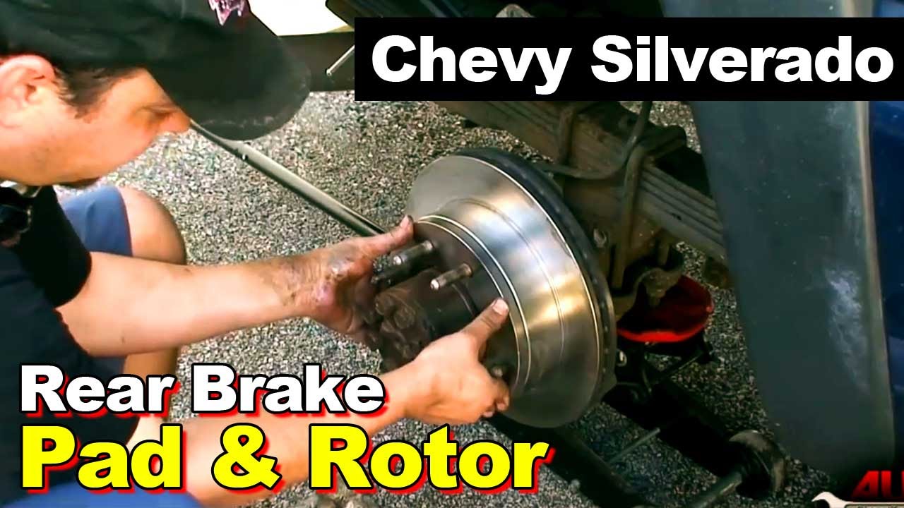 2002 Chevy 2500 HD Silverado Rear Brake Pads & Rotors