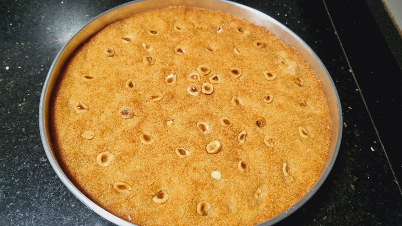 انجح واسهل طريقه لعمل البسبوسه والطعم خطير 