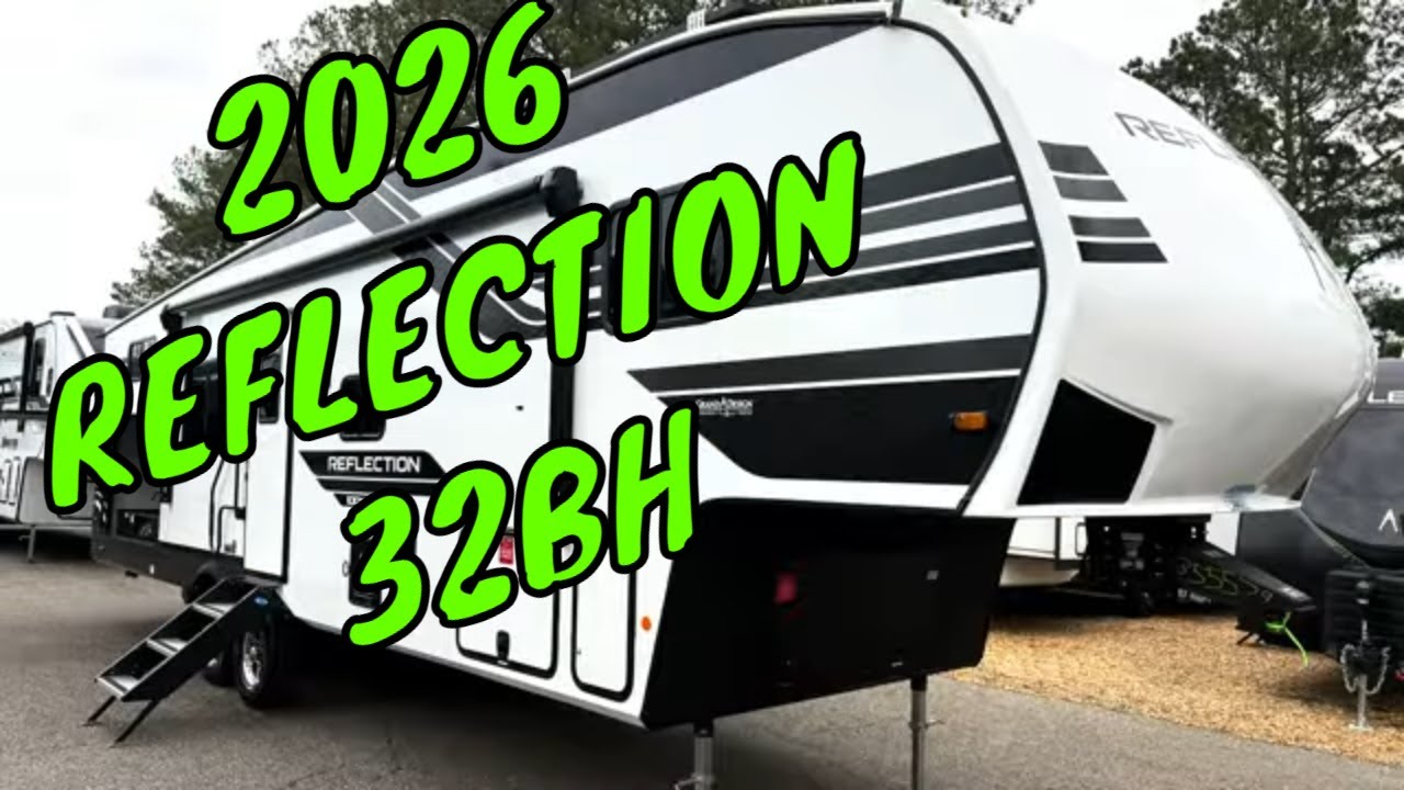 NEW 2026 GRAND DESIGN REFLECTION 100 SERIES 32BH 5TH WHEEL Dodd RV BUNK BEDS SOLAR WALKTHROUGH