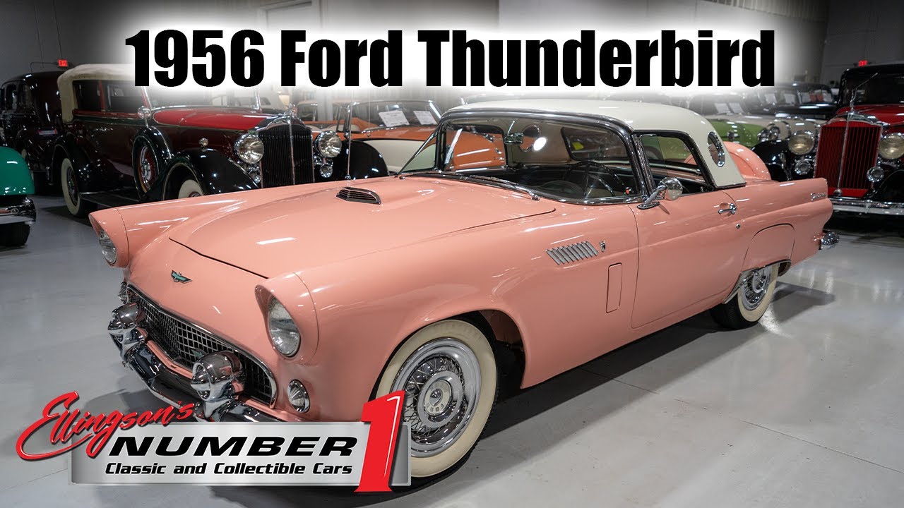 1956 Ford Thunderbird at Ellingson Motorcars in Rogers, MN